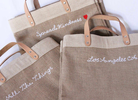 Embroidered Market Bag - Wholesale, Standard: 3 weeks