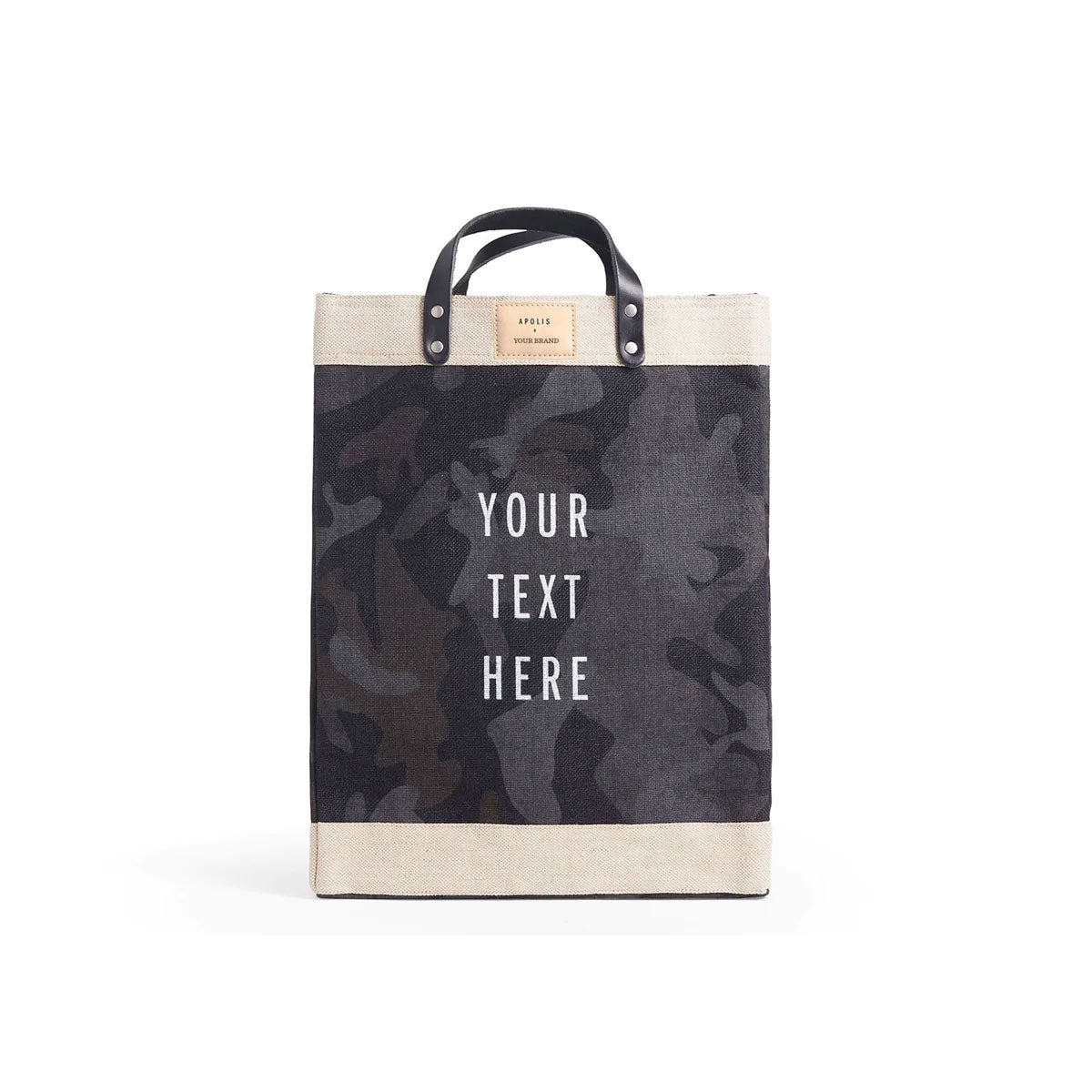 Customized Market Bag in Shadow Safari - Wholesale