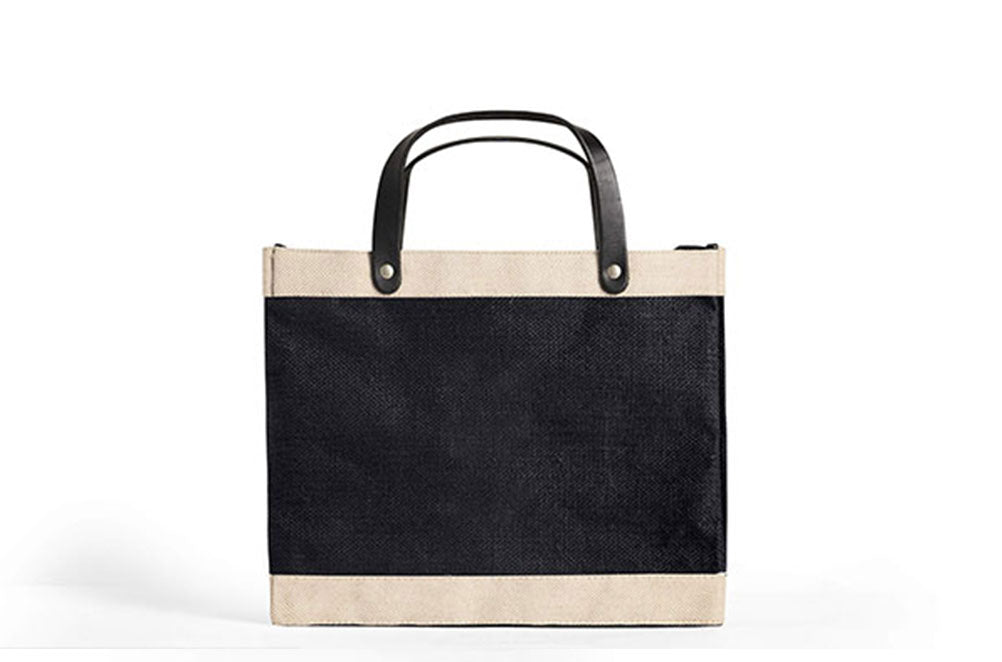 Blank Petite Market Bag in Black