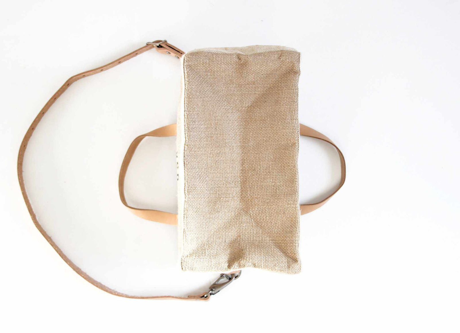 Petite Market Bag in Natural with Strap - Wholesale