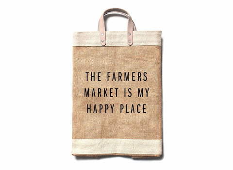 The Farmers Market Is My Happy Place Market Bag