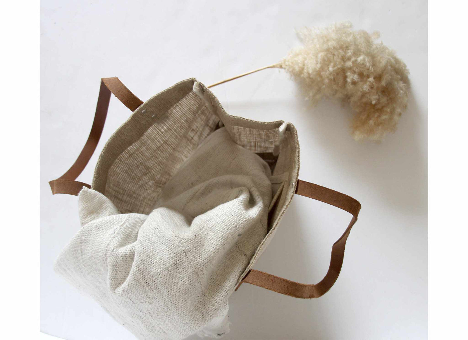 Market Tote in Natural - Wholesale